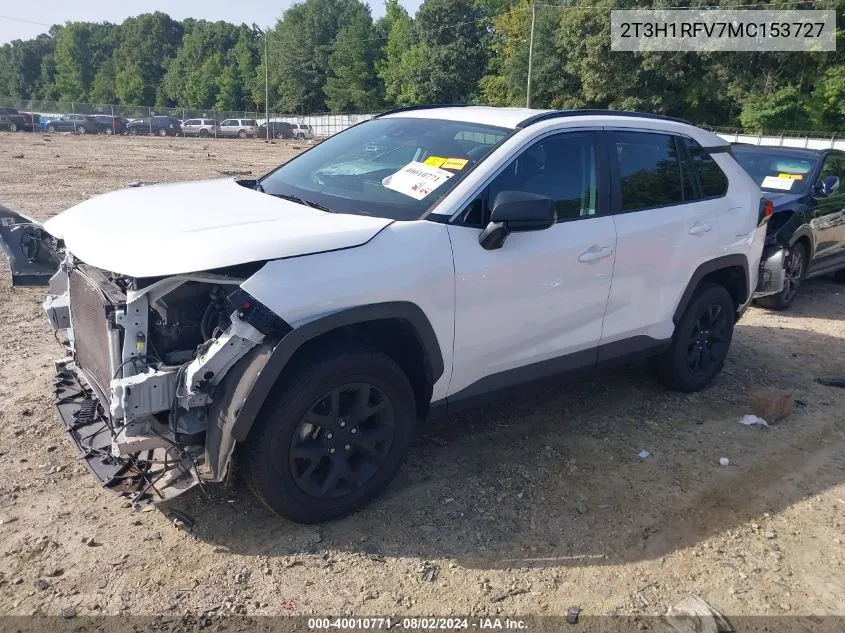 2T3H1RFV7MC153727 2021 Toyota Rav4 Le