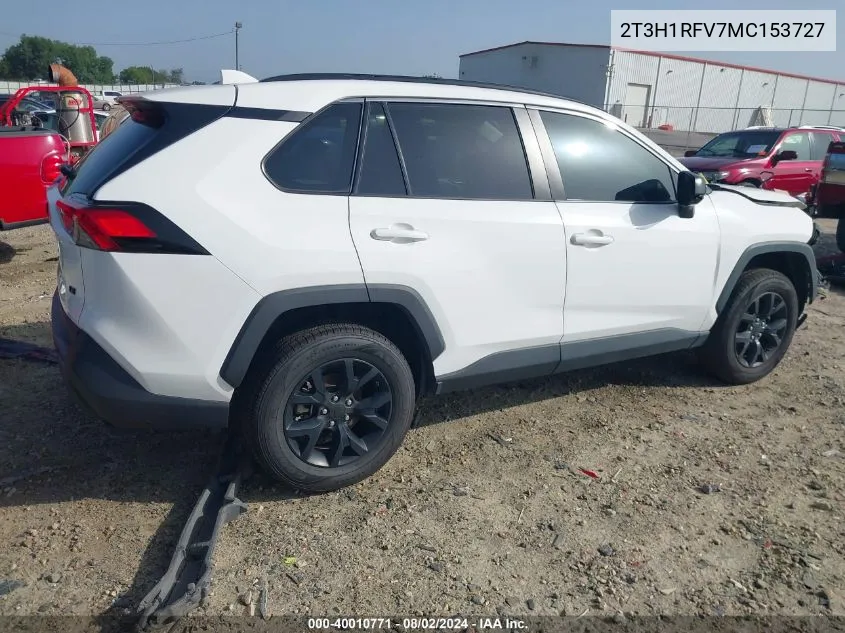 2T3H1RFV7MC153727 2021 Toyota Rav4 Le