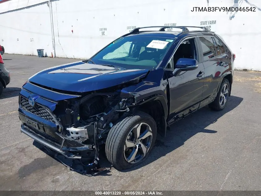 2021 Toyota Rav4 Prime Se VIN: JTMAB3FV9MD046542 Lot: 40013220