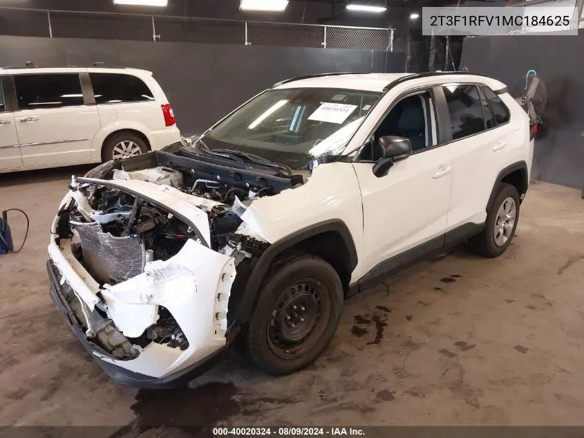 2T3F1RFV1MC184625 2021 Toyota Rav4 Le