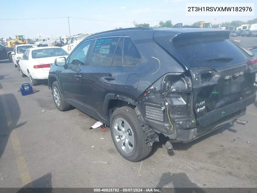 2T3H1RSVXMW182976 2021 Toyota Rav4 Le