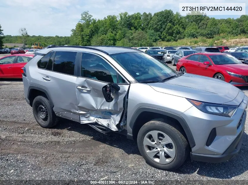 2T3H1RFV2MC144420 2021 Toyota Rav4 Le