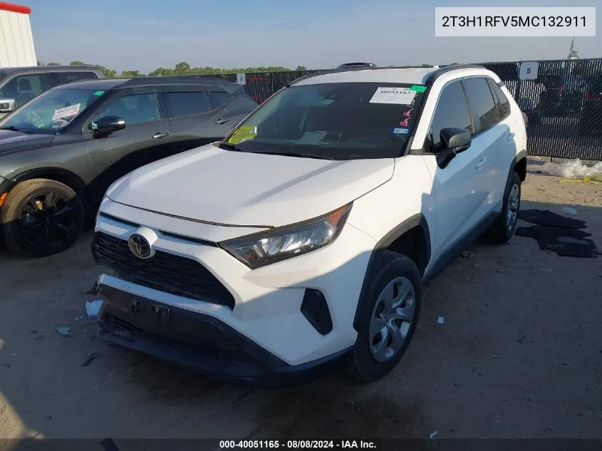 2T3H1RFV5MC132911 2021 Toyota Rav4 Le