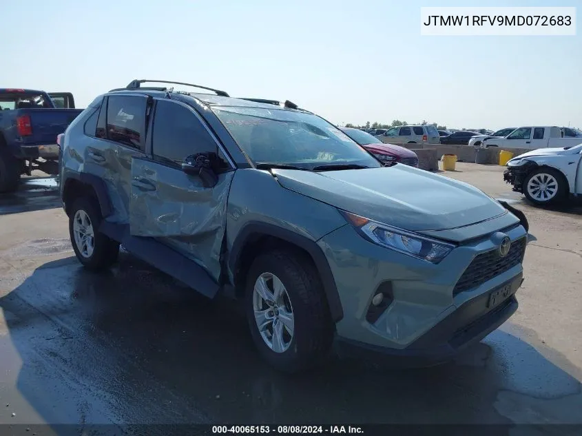 JTMW1RFV9MD072683 2021 Toyota Rav4 Xle