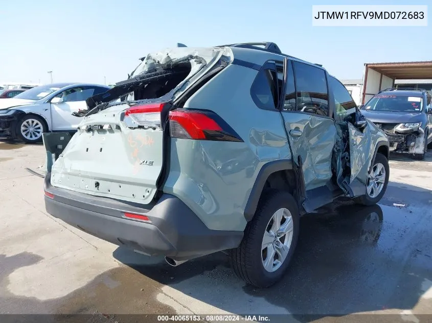 JTMW1RFV9MD072683 2021 Toyota Rav4 Xle