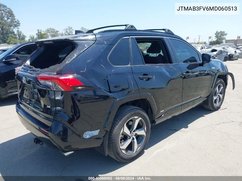 JTMAB3FV6MD060513 2021 Toyota Rav4 Prime Se