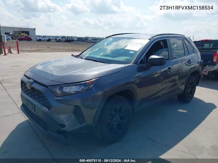 2T3H1RFVXMC158534 2021 Toyota Rav4 Le