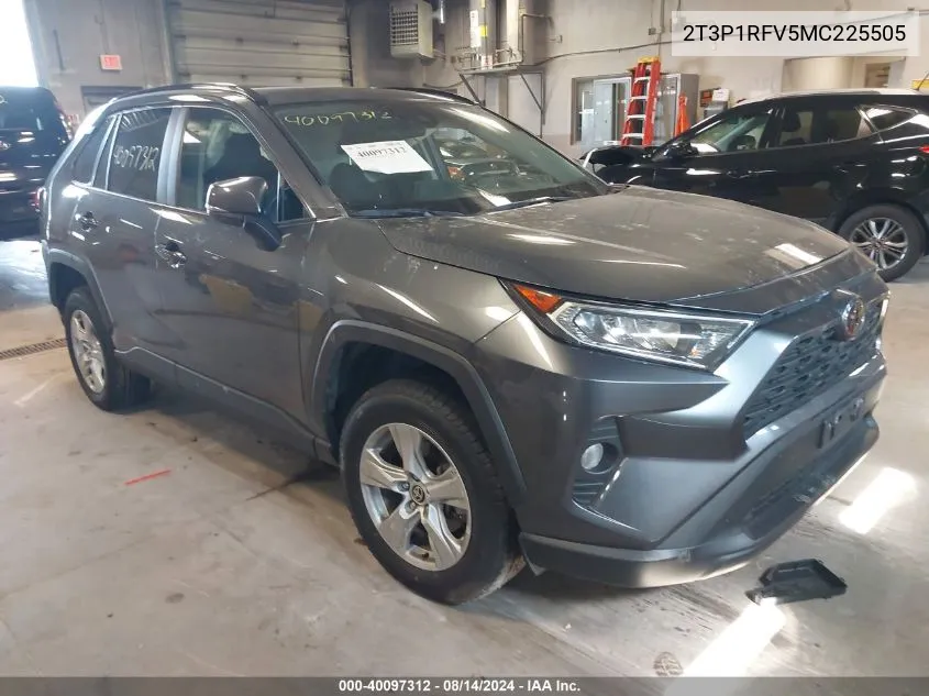 2021 Toyota Rav4 Xle VIN: 2T3P1RFV5MC225505 Lot: 40097312