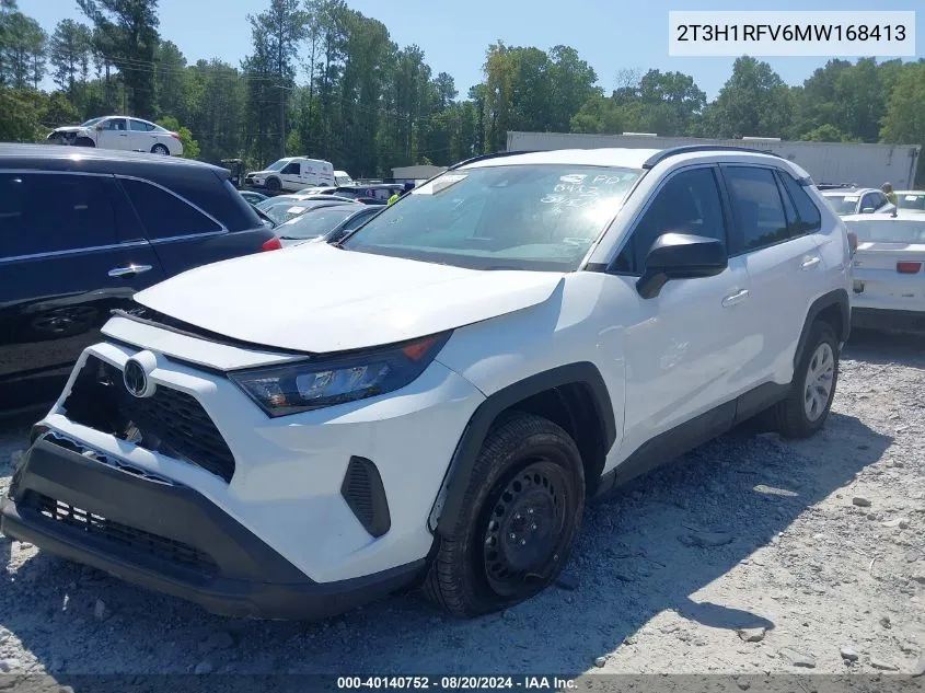 2021 Toyota Rav4 Le VIN: 2T3H1RFV6MW168413 Lot: 40140752