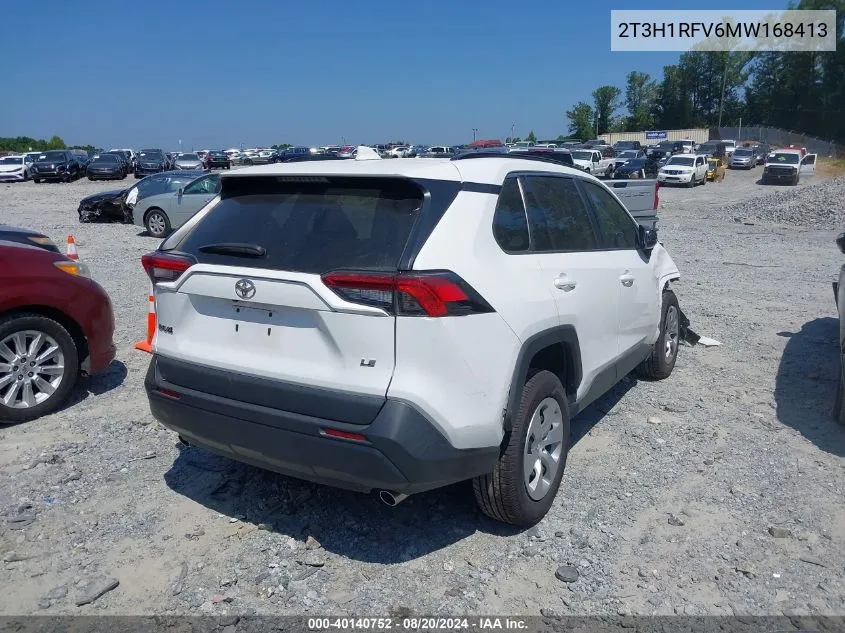 2T3H1RFV6MW168413 2021 Toyota Rav4 Le