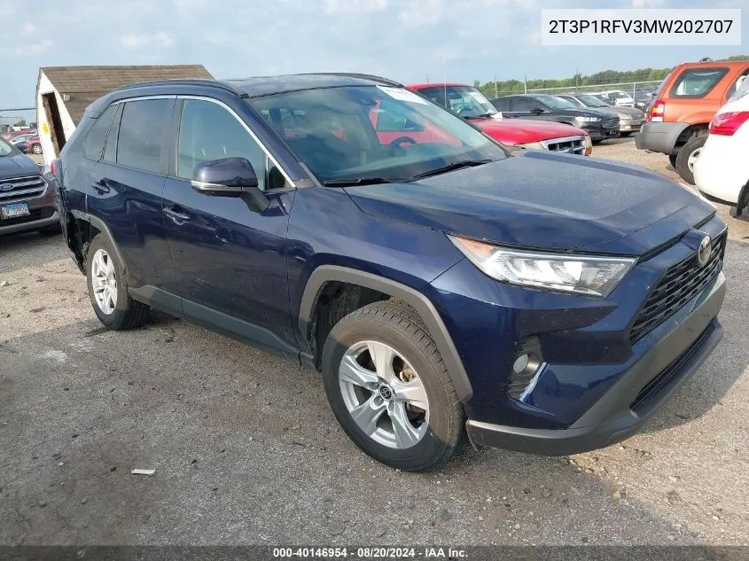 2T3P1RFV3MW202707 2021 Toyota Rav4 Xle/Xle Premium