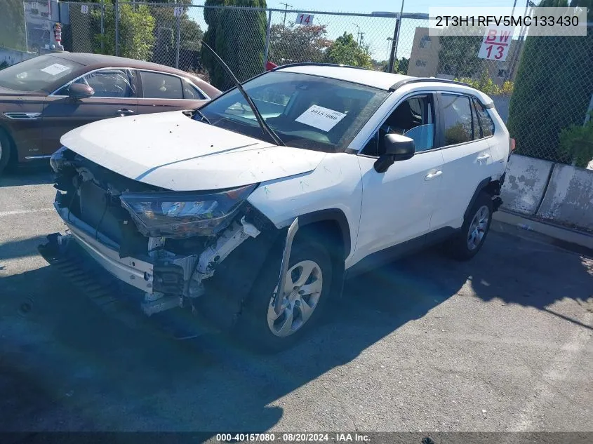 2T3H1RFV5MC133430 2021 Toyota Rav4 Le