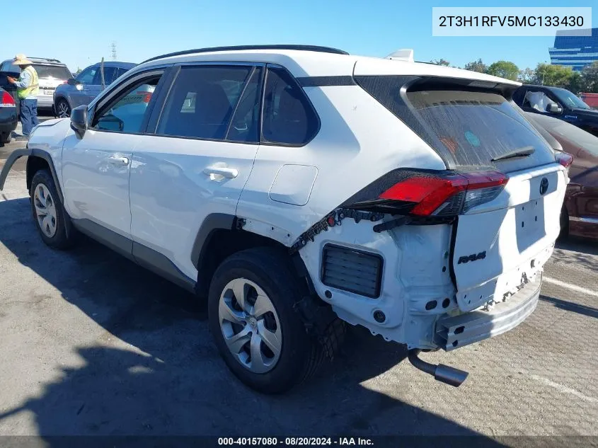 2T3H1RFV5MC133430 2021 Toyota Rav4 Le