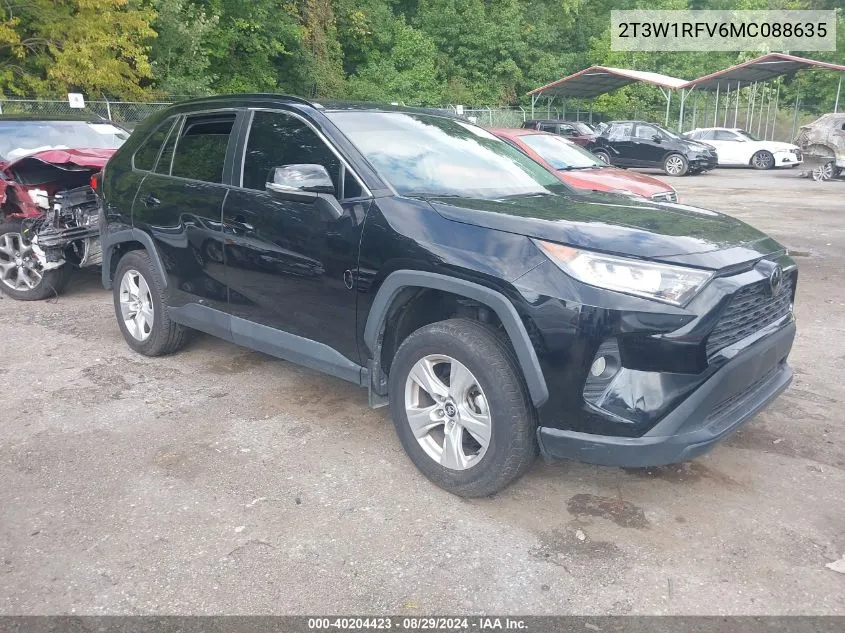 2T3W1RFV6MC088635 2021 Toyota Rav4 Xle