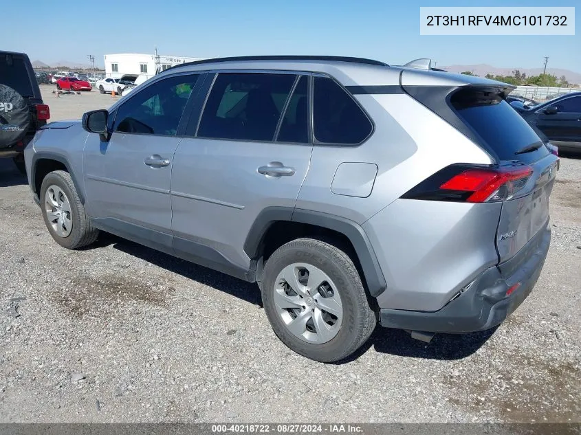 2T3H1RFV4MC101732 2021 Toyota Rav4 Le