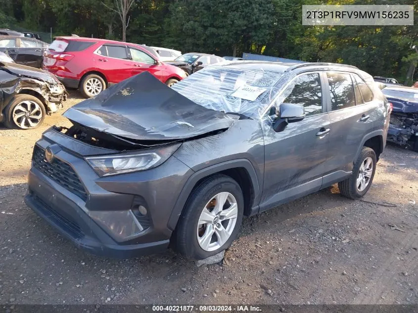 2021 Toyota Rav4 Xle VIN: 2T3P1RFV9MW156235 Lot: 40221877