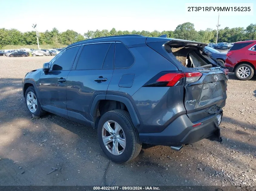 2021 Toyota Rav4 Xle VIN: 2T3P1RFV9MW156235 Lot: 40221877