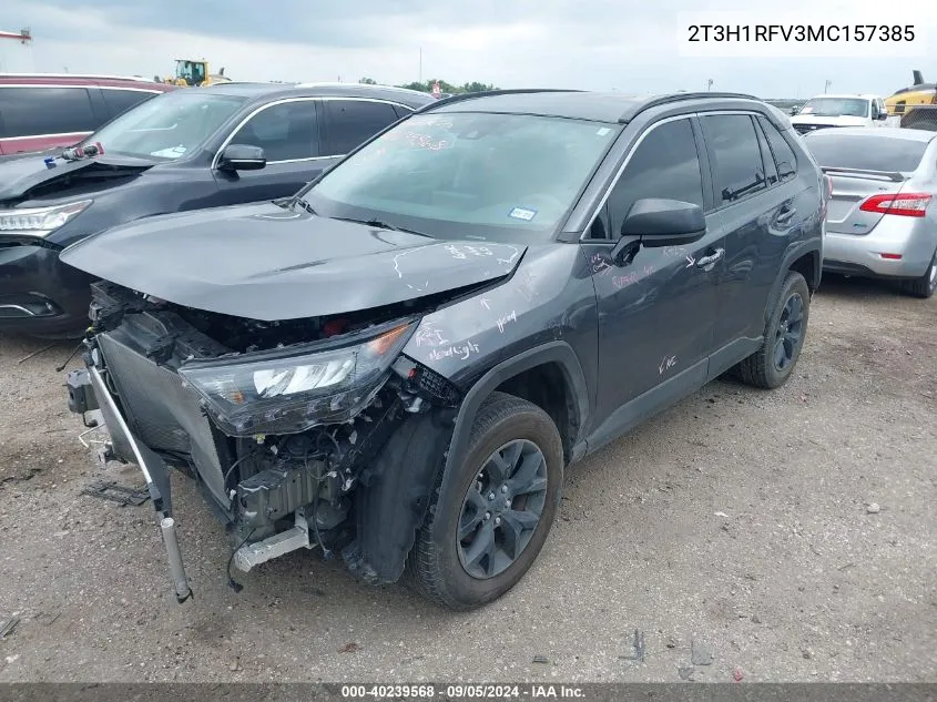 2T3H1RFV3MC157385 2021 Toyota Rav4 Le