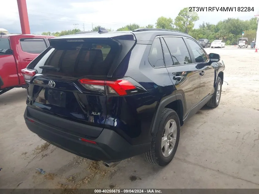 2T3W1RFV4MW182284 2021 Toyota Rav4 Xle