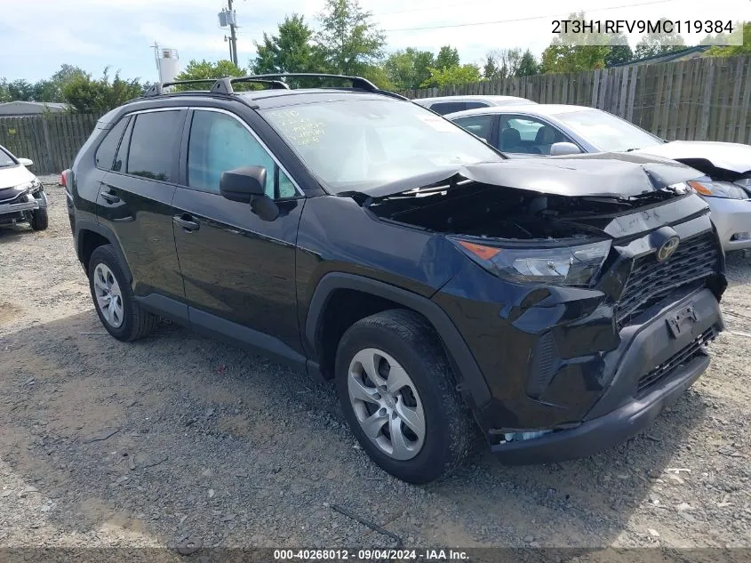 2021 Toyota Rav4 Le VIN: 2T3H1RFV9MC119384 Lot: 40268012