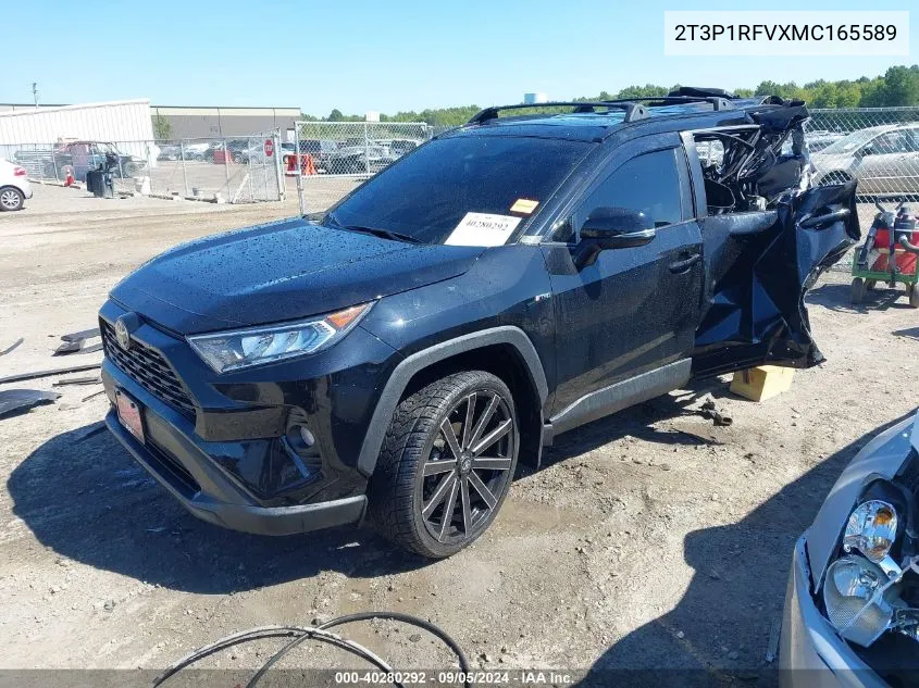 2T3P1RFVXMC165589 2021 Toyota Rav4 Xle