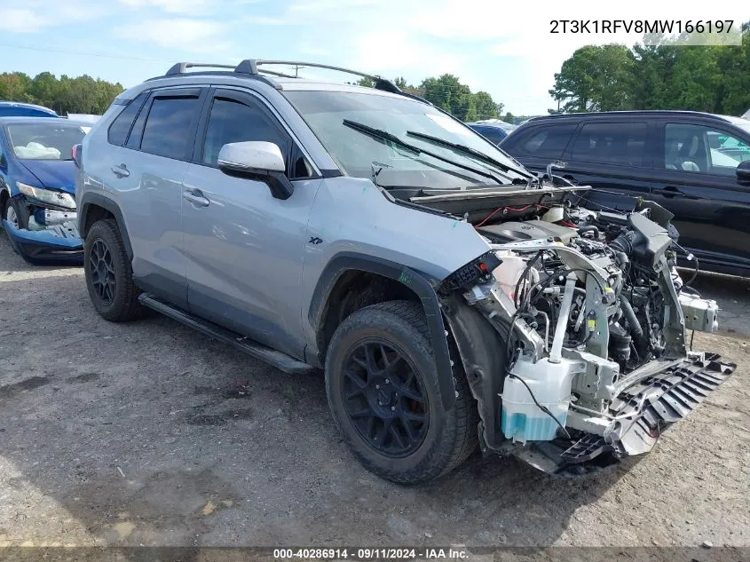 2T3K1RFV8MW166197 2021 Toyota Rav4 Le