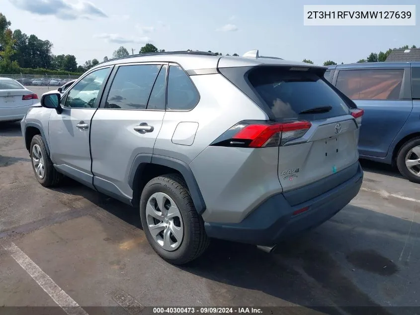 2T3H1RFV3MW127639 2021 Toyota Rav4 Le