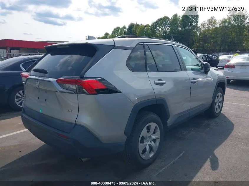 2T3H1RFV3MW127639 2021 Toyota Rav4 Le