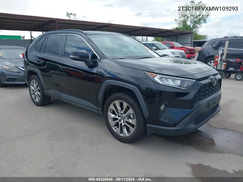 2T3C1RFVXMW109293 2021 Toyota Rav4 Xle Premium