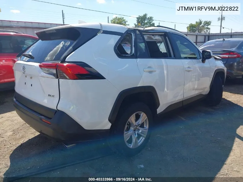 JTMW1RFV9MJ022822 2021 Toyota Rav4 Xle/Xle Premium