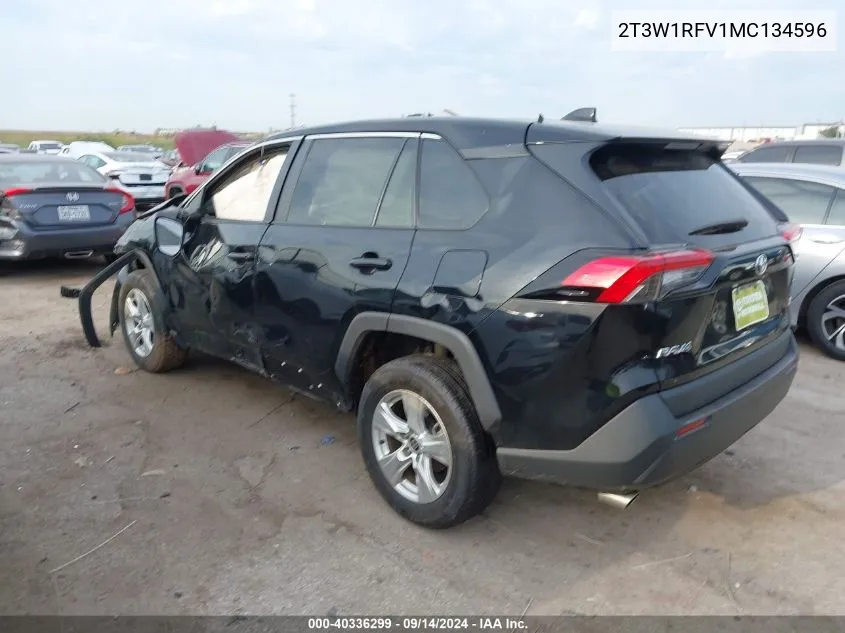 2021 Toyota Rav4 Xle VIN: 2T3W1RFV1MC134596 Lot: 40336299