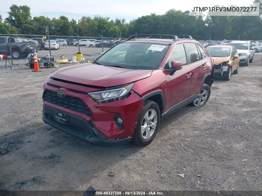 JTMP1RFV3MD072277 2021 Toyota Rav4 Xle/Xle Premium