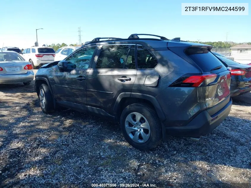 2T3F1RFV9MC244599 2021 Toyota Rav4 Le