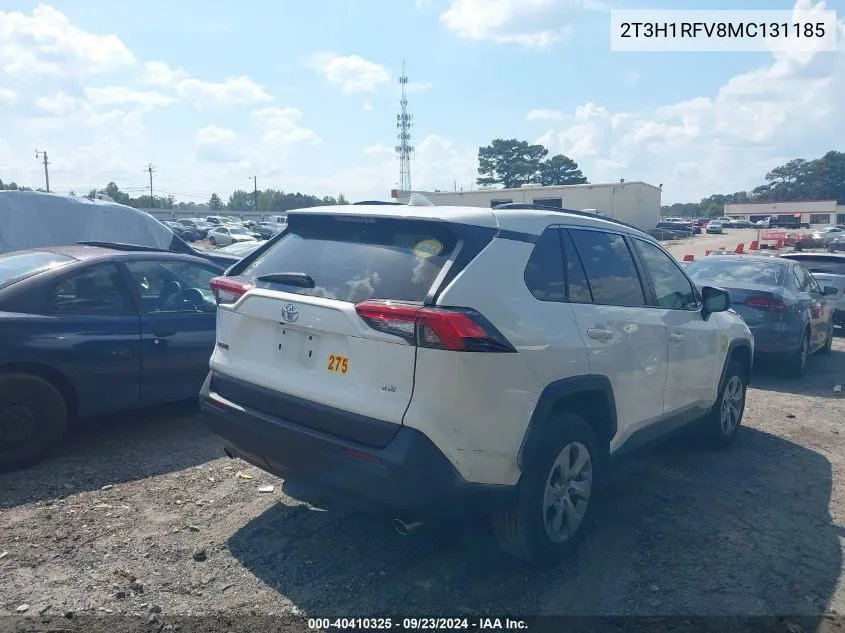 2T3H1RFV8MC131185 2021 Toyota Rav4 Le