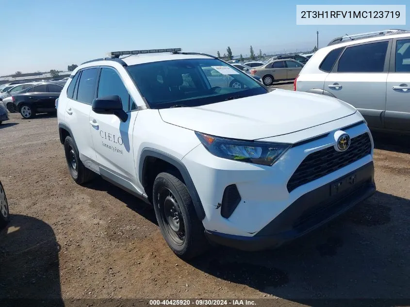 2021 Toyota Rav4 Le VIN: 2T3H1RFV1MC123719 Lot: 40425920