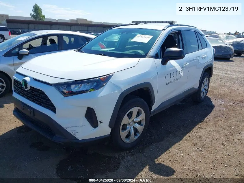 2T3H1RFV1MC123719 2021 Toyota Rav4 Le