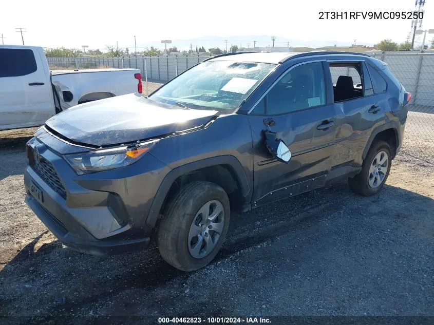 2021 Toyota Rav4 Le VIN: 2T3H1RFV9MC095250 Lot: 40462823