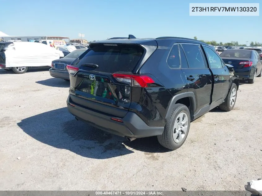 2T3H1RFV7MW130320 2021 Toyota Rav4 Le