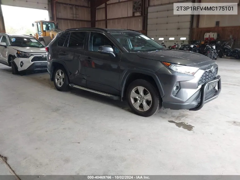 2021 Toyota Rav4 Xle VIN: 2T3P1RFV4MC175101 Lot: 40469766