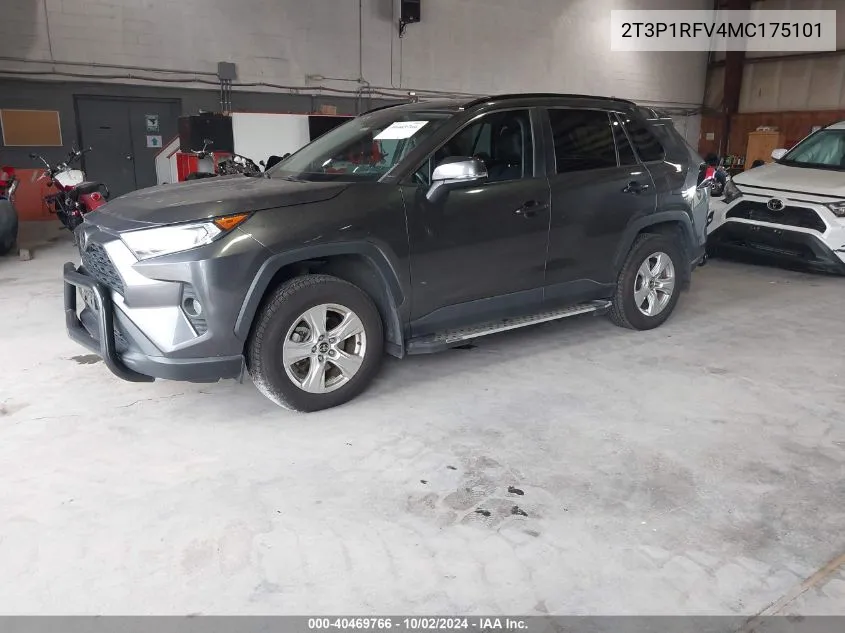 2021 Toyota Rav4 Xle VIN: 2T3P1RFV4MC175101 Lot: 40469766