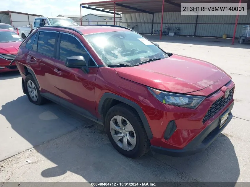 2021 Toyota Rav4 Le VIN: 2T3H1RFV8MW140001 Lot: 40484712