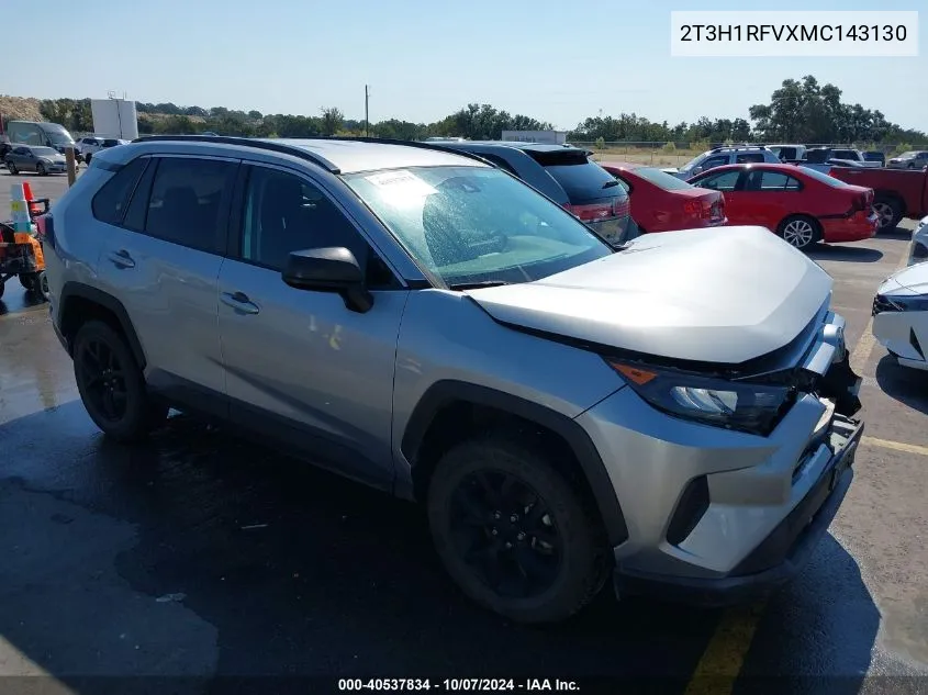 2021 Toyota Rav4 Le VIN: 2T3H1RFVXMC143130 Lot: 40537834