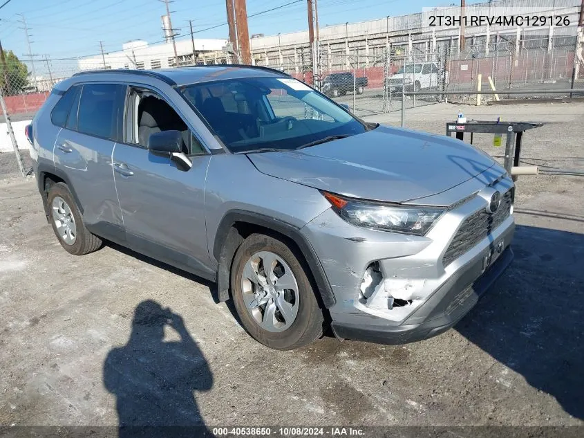 2021 Toyota Rav4 Le VIN: 2T3H1RFV4MC129126 Lot: 40538650