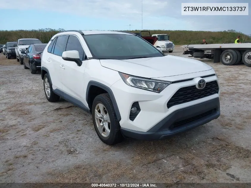 2021 Toyota Rav4 Xle VIN: 2T3W1RFVXMC133737 Lot: 40540372