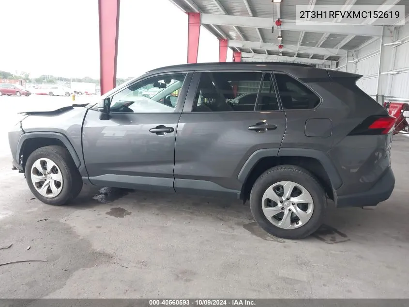 2021 Toyota Rav4 Le VIN: 2T3H1RFVXMC152619 Lot: 40560593