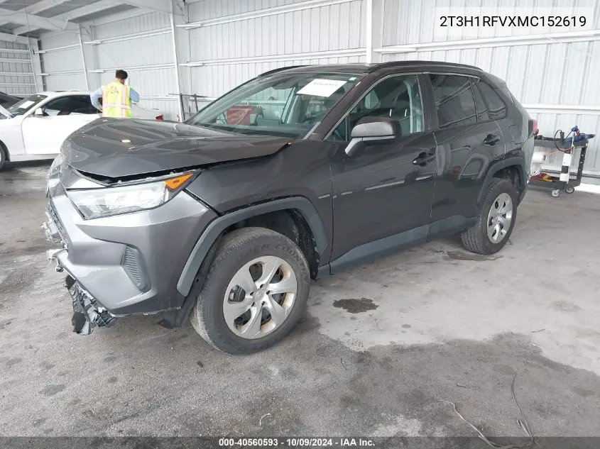 2021 Toyota Rav4 Le VIN: 2T3H1RFVXMC152619 Lot: 40560593