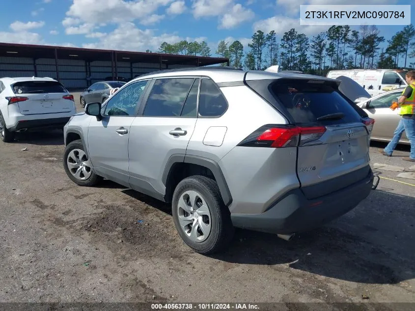 2021 Toyota Rav4 Le VIN: 2T3K1RFV2MC090784 Lot: 40563738