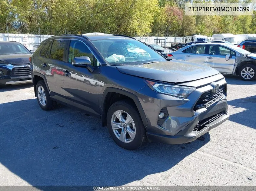 2021 Toyota Rav4 Xle VIN: 2T3P1RFV0MC186399 Lot: 40570697