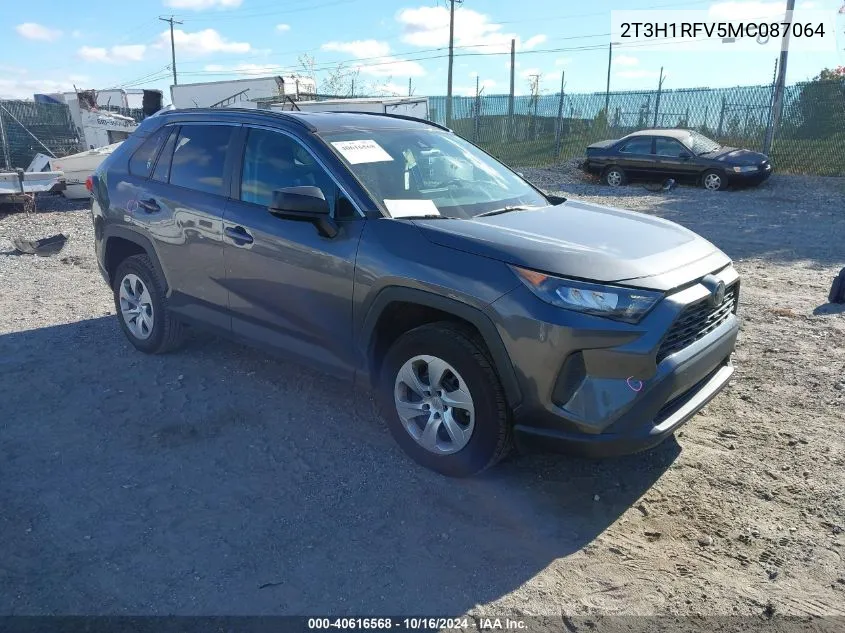 2021 Toyota Rav4 Le VIN: 2T3H1RFV5MC087064 Lot: 40616568