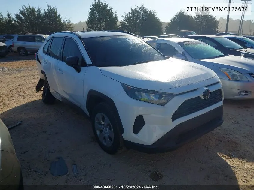 2021 Toyota Rav4 Le VIN: 2T3H1RFV8MC126634 Lot: 40668231